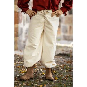 Gerold Medieval Trousers - Natural