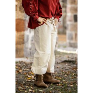 Gerold Medieval Trousers - Natural