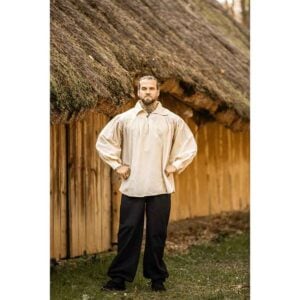 James Pirate Shirt - Natural