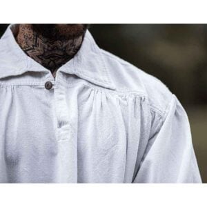 James Pirate Shirt - White