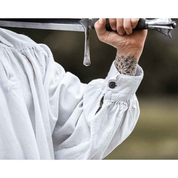 James Pirate Shirt - White