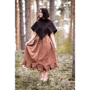 Halfdan Viking Hood - Brown