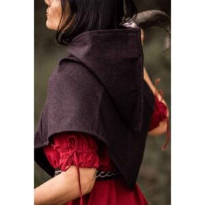Halfdan Viking Hood - Brown