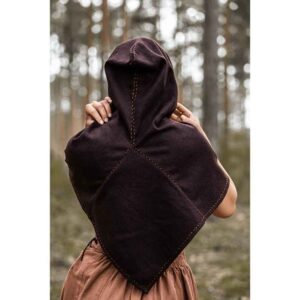 Halfdan Viking Hood - Brown