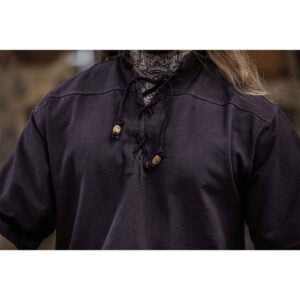 Eric Medieval Short Sleeve Shirt - Brown