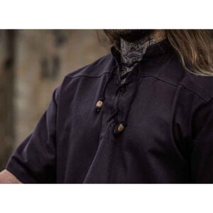 Eric Medieval Short Sleeve Shirt - Brown