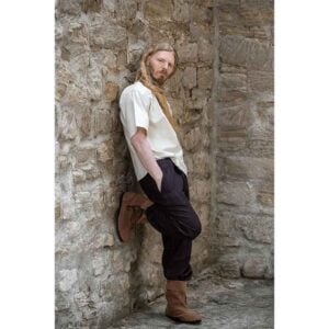 Eric Medieval Short Sleeve Shirt - Natural