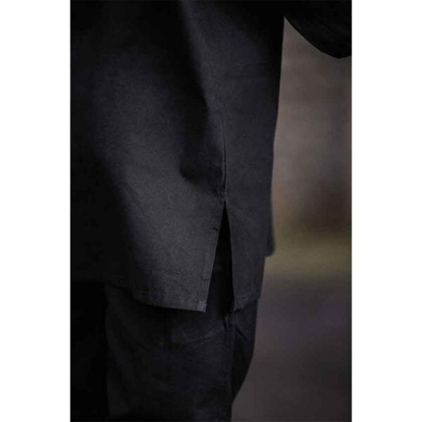 Ulrich Medieval Shirt - Black