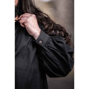 Ulrich Medieval Shirt - Black