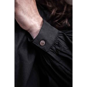 Ulrich Medieval Shirt - Black