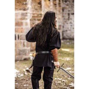 Ulrich Medieval Shirt - Black
