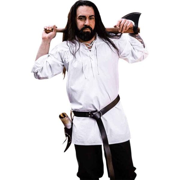 Ulrich Medieval Shirt - White