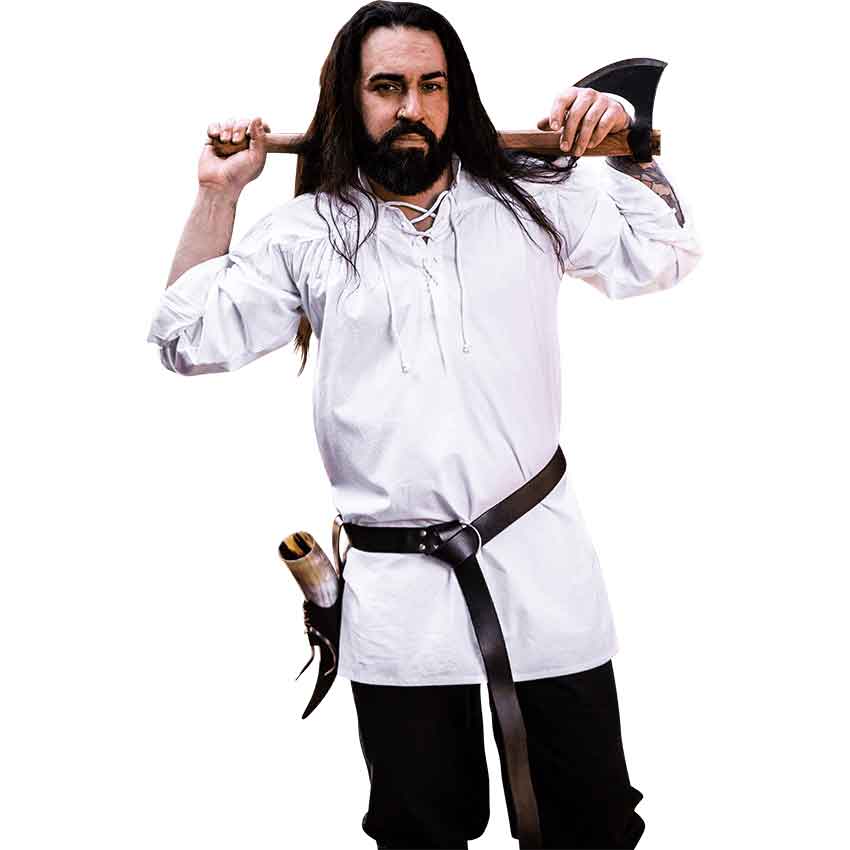 Ulrich Medieval Shirt - White