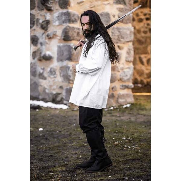 Ulrich Medieval Shirt - White