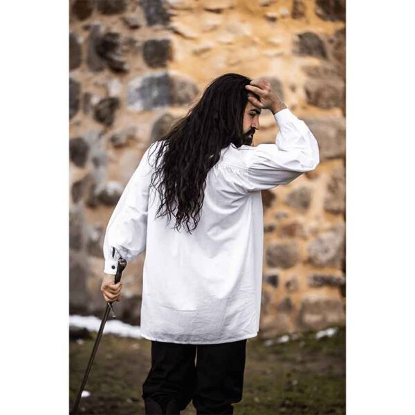 Ulrich Medieval Shirt - White