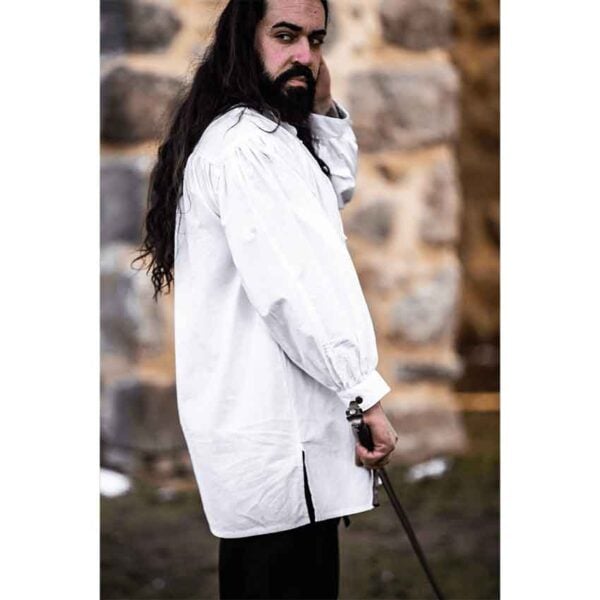 Ulrich Medieval Shirt - White