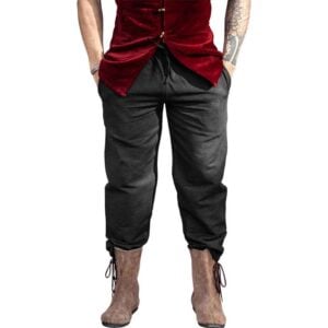 Joran Medieval Trousers - Black