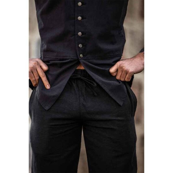 Joran Medieval Trousers - Black