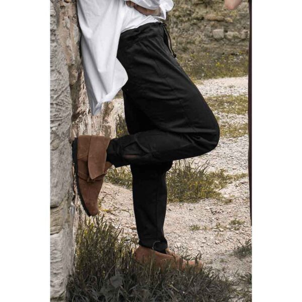 Eckart Medieval Trousers - Black