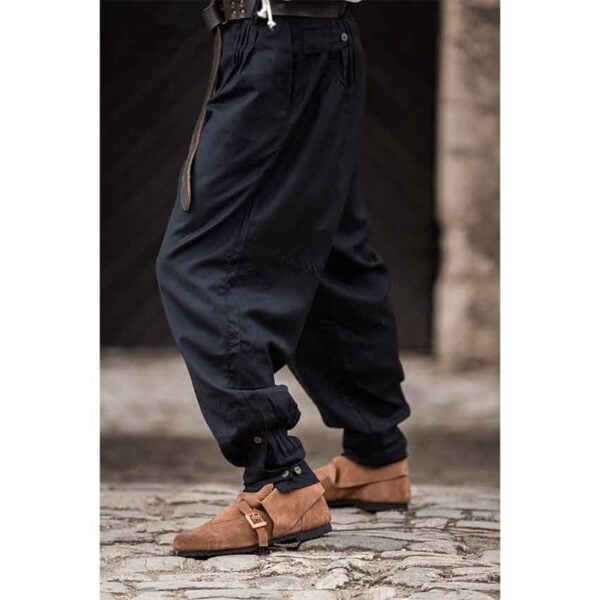 Eckart Medieval Trousers - Black