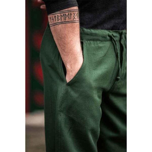 Dirk Medieval Pants - Green