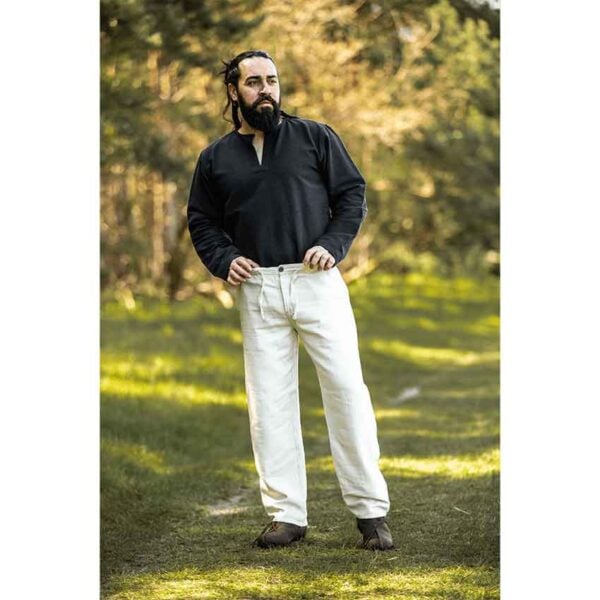 Dirk Medieval Pants - Natural