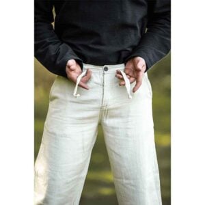 Dirk Medieval Pants - Natural