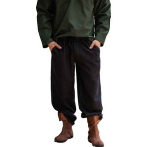 Dirk Medieval Pants - Black