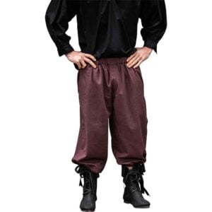 Vincent Medieval Breeches - Dark Brown