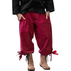 Vincent Medieval Breeches - Red