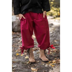 Vincent Medieval Breeches - Red