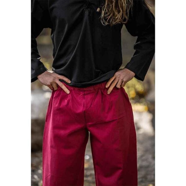 Vincent Medieval Breeches - Red