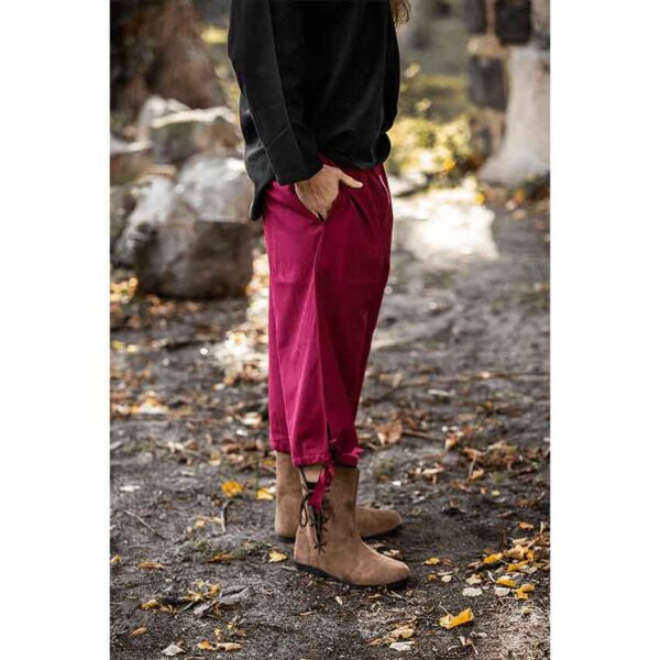 Vincent Medieval Breeches - Red