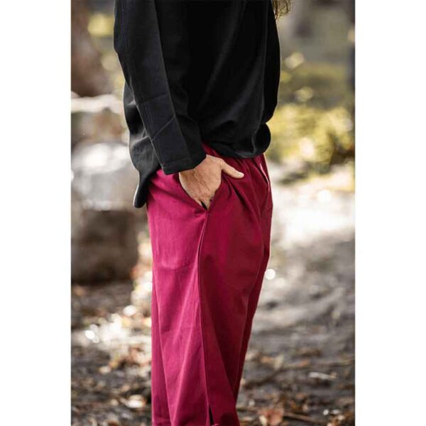 Vincent Medieval Breeches - Red