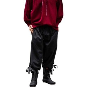Vincent Medieval Breeches - Black