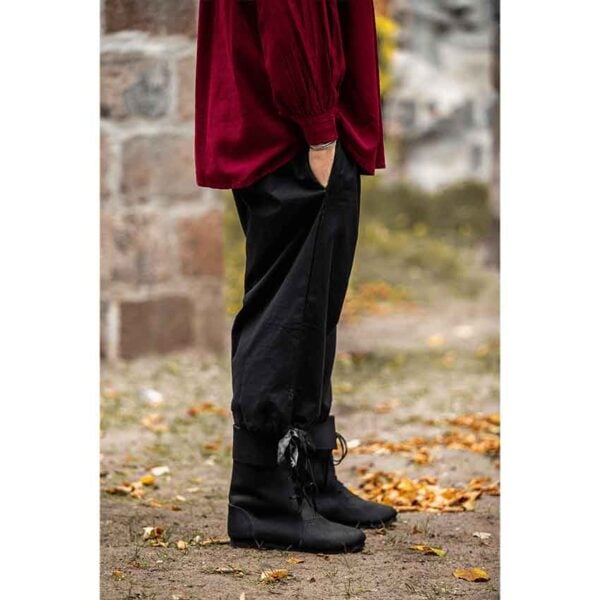 Vincent Medieval Breeches - Black