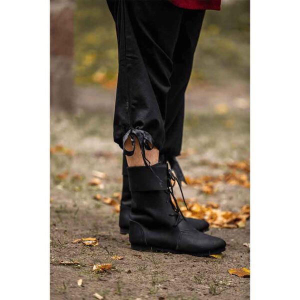 Vincent Medieval Breeches - Black