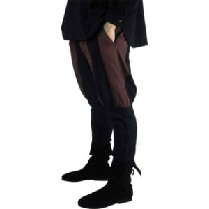 Magnus Viking Trousers - Black and Brown