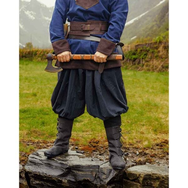 Norman Viking Rus Trousers - Black