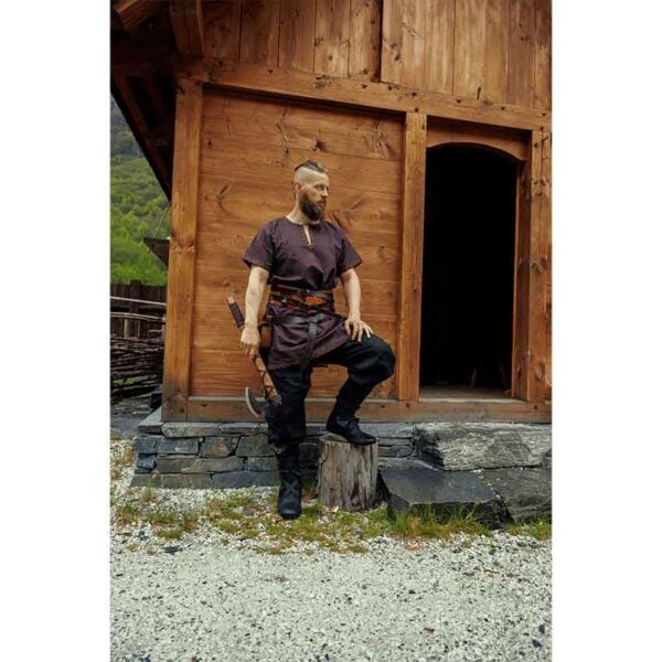 Norman Viking Rus Trousers - Black