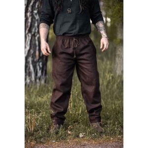 Harald Medieval Wool Pants - Brown