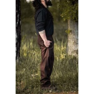Harald Medieval Wool Pants - Brown