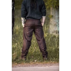Harald Medieval Wool Pants - Brown