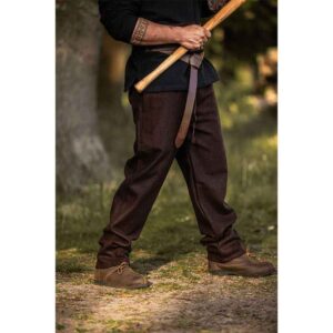 Harald Medieval Wool Pants - Brown