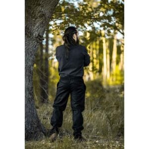Harald Medieval Wool Pants - Black