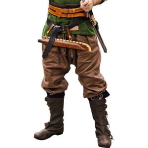 Wodan Linen Viking Breeches - Brown