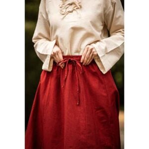 Dana Medieval Skirt - Red