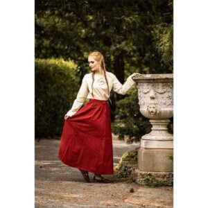 Dana Medieval Skirt - Red