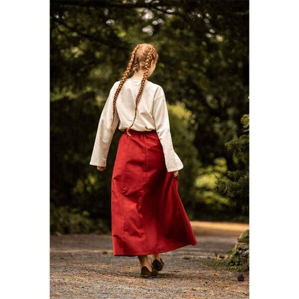 Dana Medieval Skirt - Red