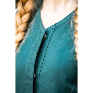 Arlette Medieval Peasant Dress - Green